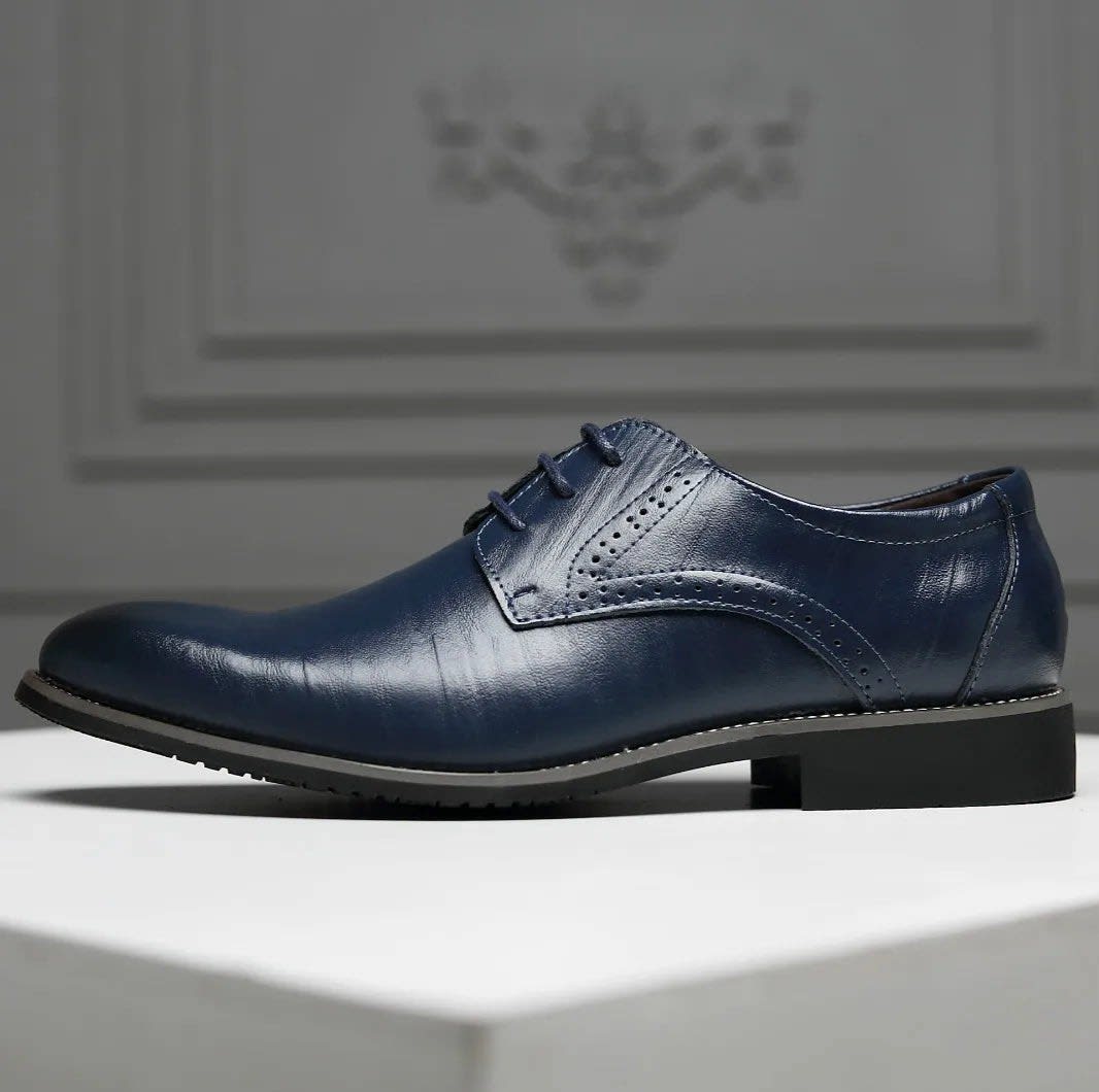 Gene Cushioned Brogue Dress Shoes_12