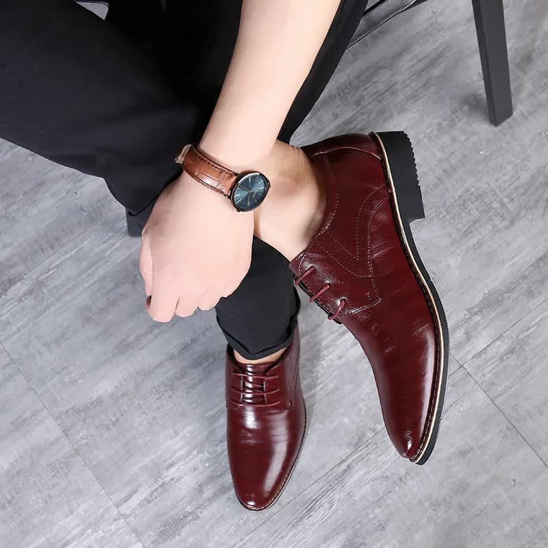 Gene Cushioned Brogue Dress Shoes_16