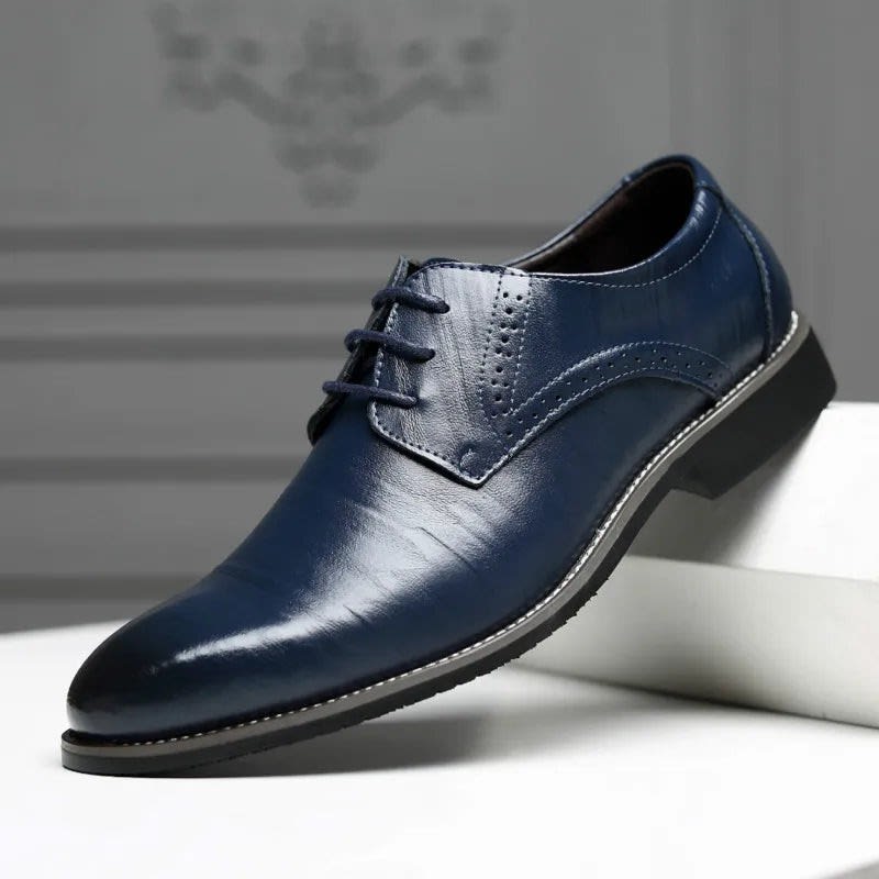 Gene Cushioned Brogue Dress Shoes_8