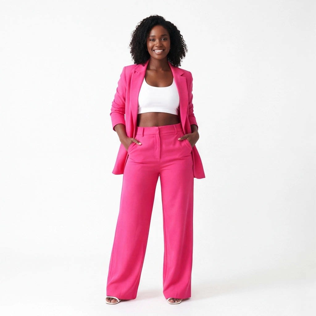 Angela Wide Leg Two Piece Blazer Set_3