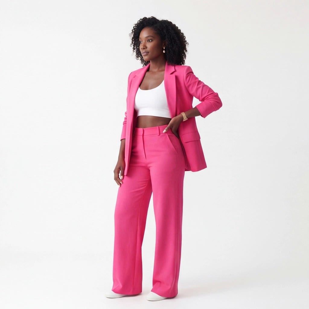 Angela Wide Leg Two Piece Blazer Set_4