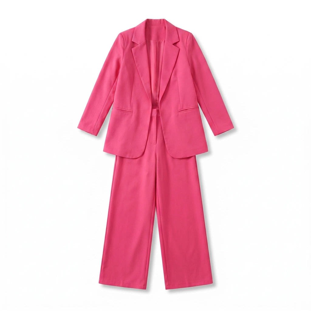 Angela Wide Leg Two Piece Blazer Set_7