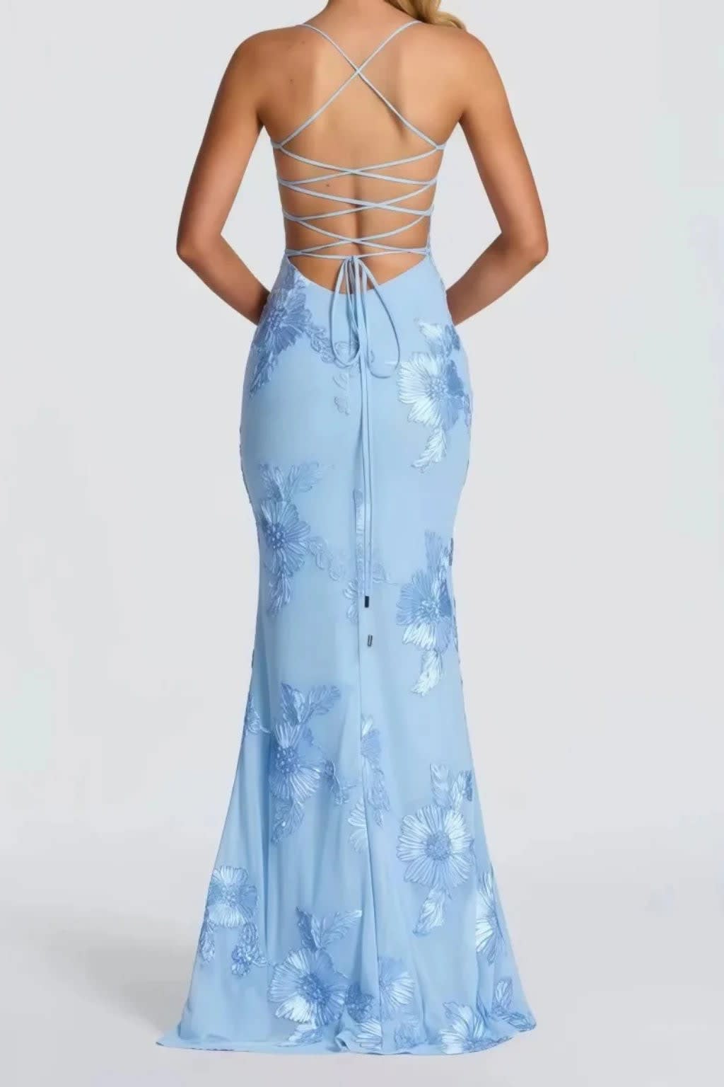 Octavia Embroidered Corset Wedding Guest Maxi Dress_15