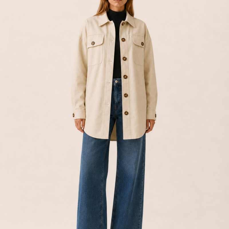 Aurora Oversized Button Front Shirt Jacket_1