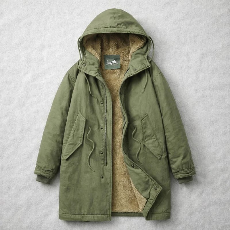 Bennett Hooded Sherpa Lined Parka_2