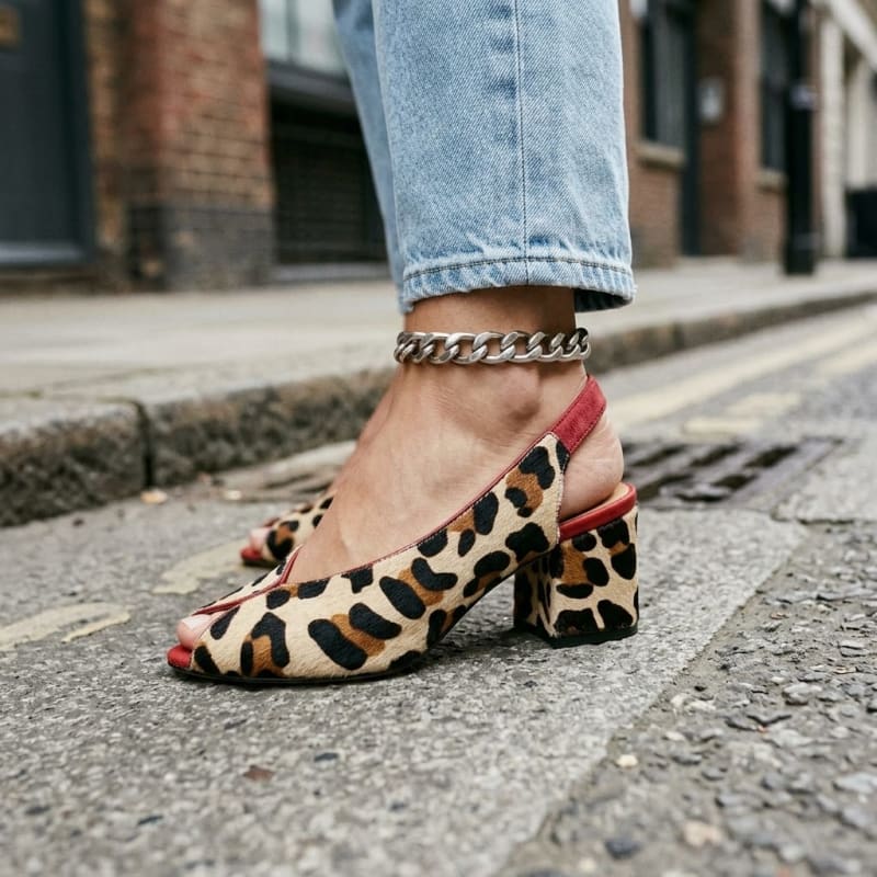 Octavia Leopard Peep Toe Slingback Heels_1