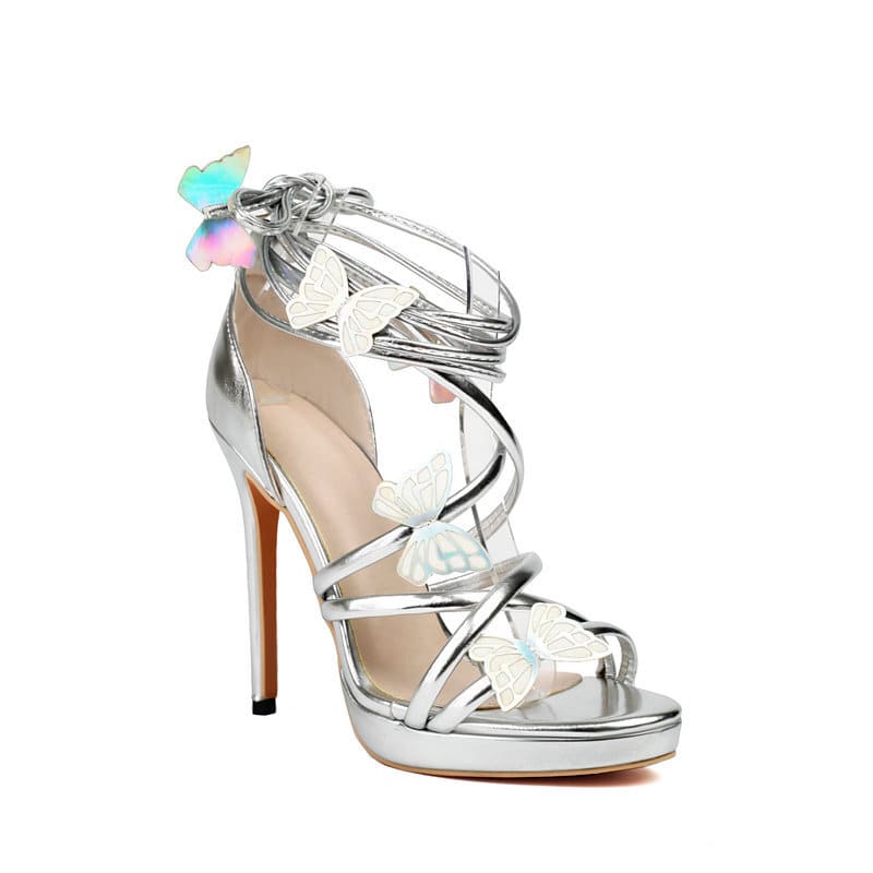 Lorenza Butterfly Lace Up Platform Heels_11