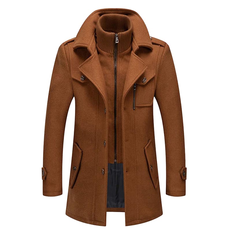 Isaac Wool Blend Short Coat_2