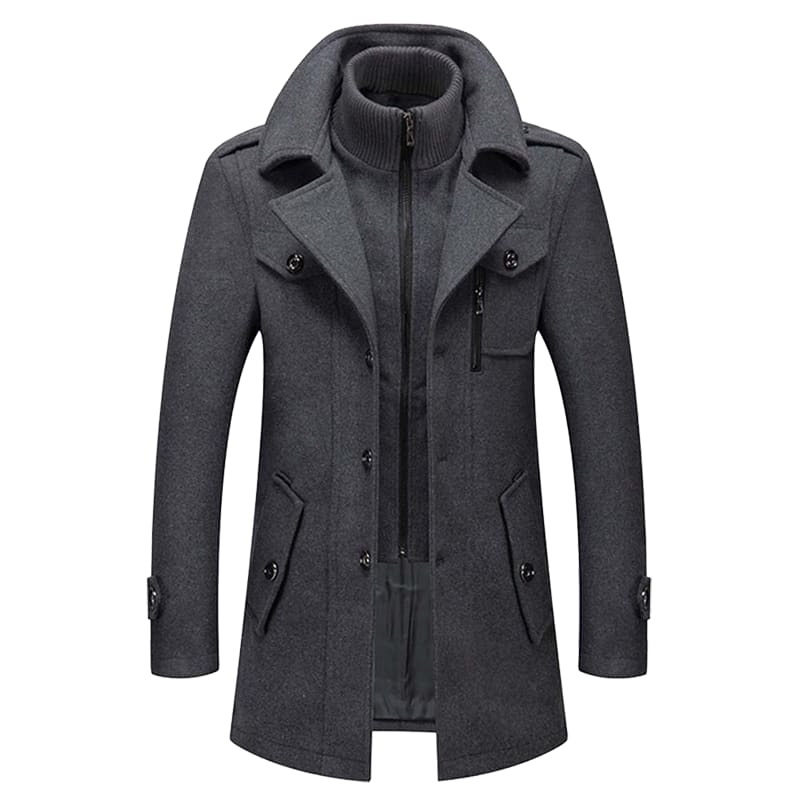 Isaac Wool Blend Short Coat_6