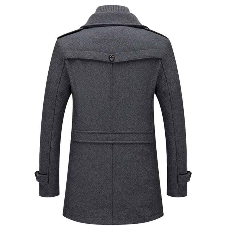 Isaac Wool Blend Short Coat_7