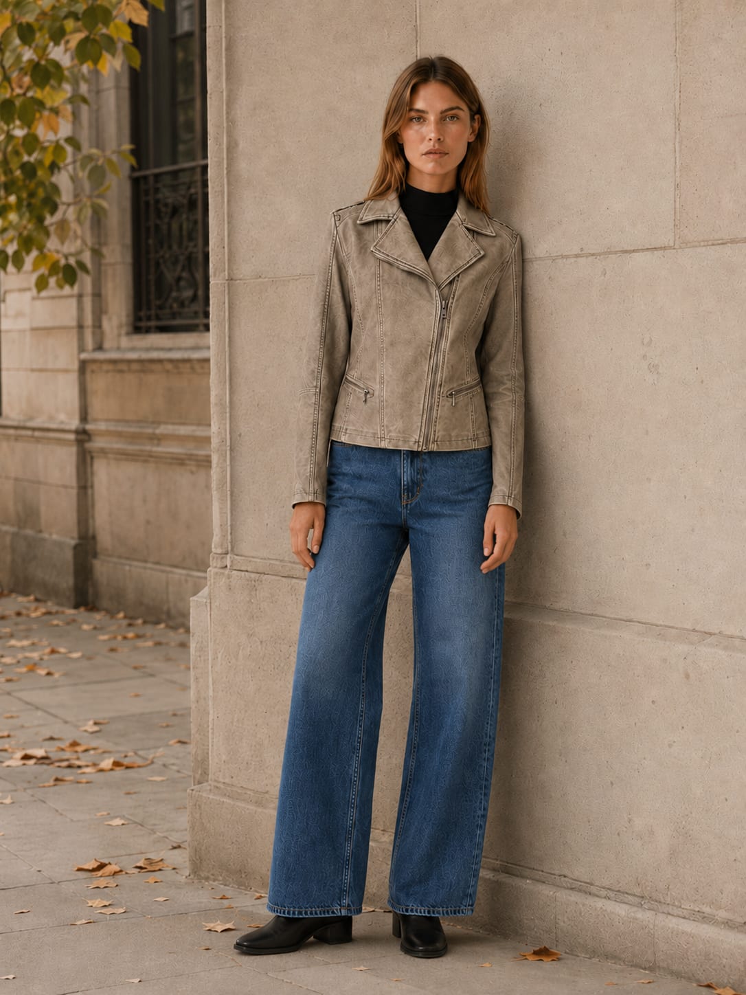 Imogen Studded Vintage Washed Moto Jacket_5