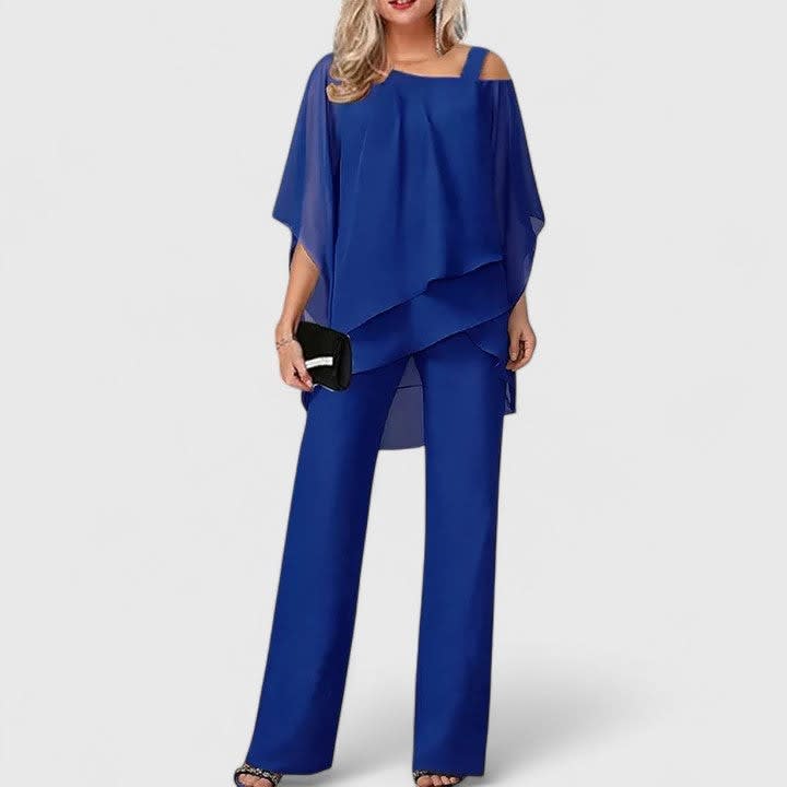 Ember Chiffon Overlay Two Piece Set_2