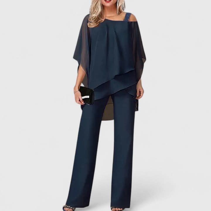 Ember Chiffon Overlay Two Piece Set_4