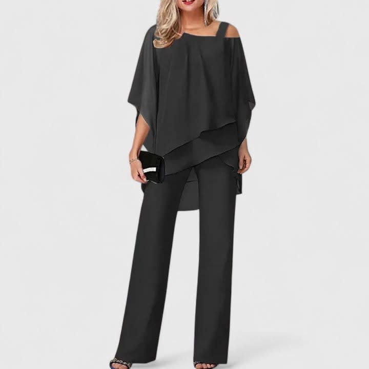 Ember Chiffon Overlay Two Piece Set_5