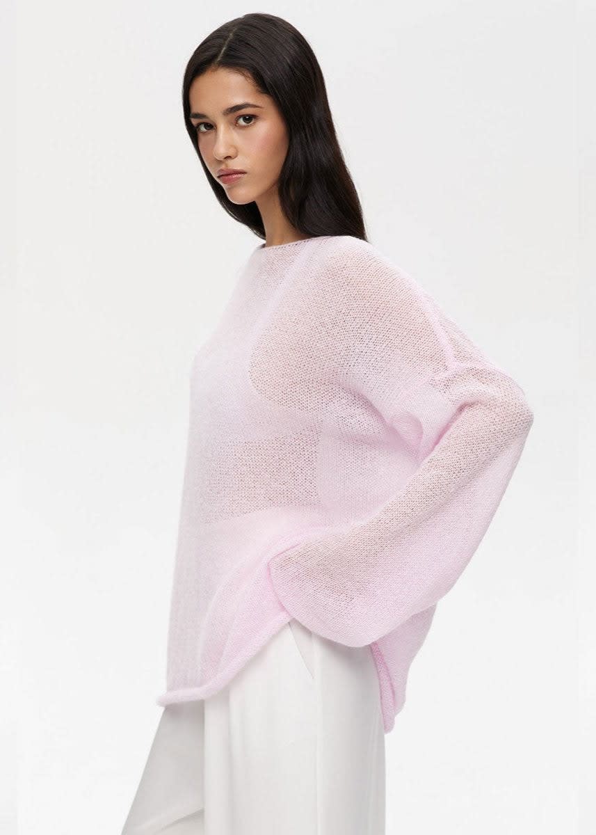 Palmer Sheer Oversized Knit Sweater_6