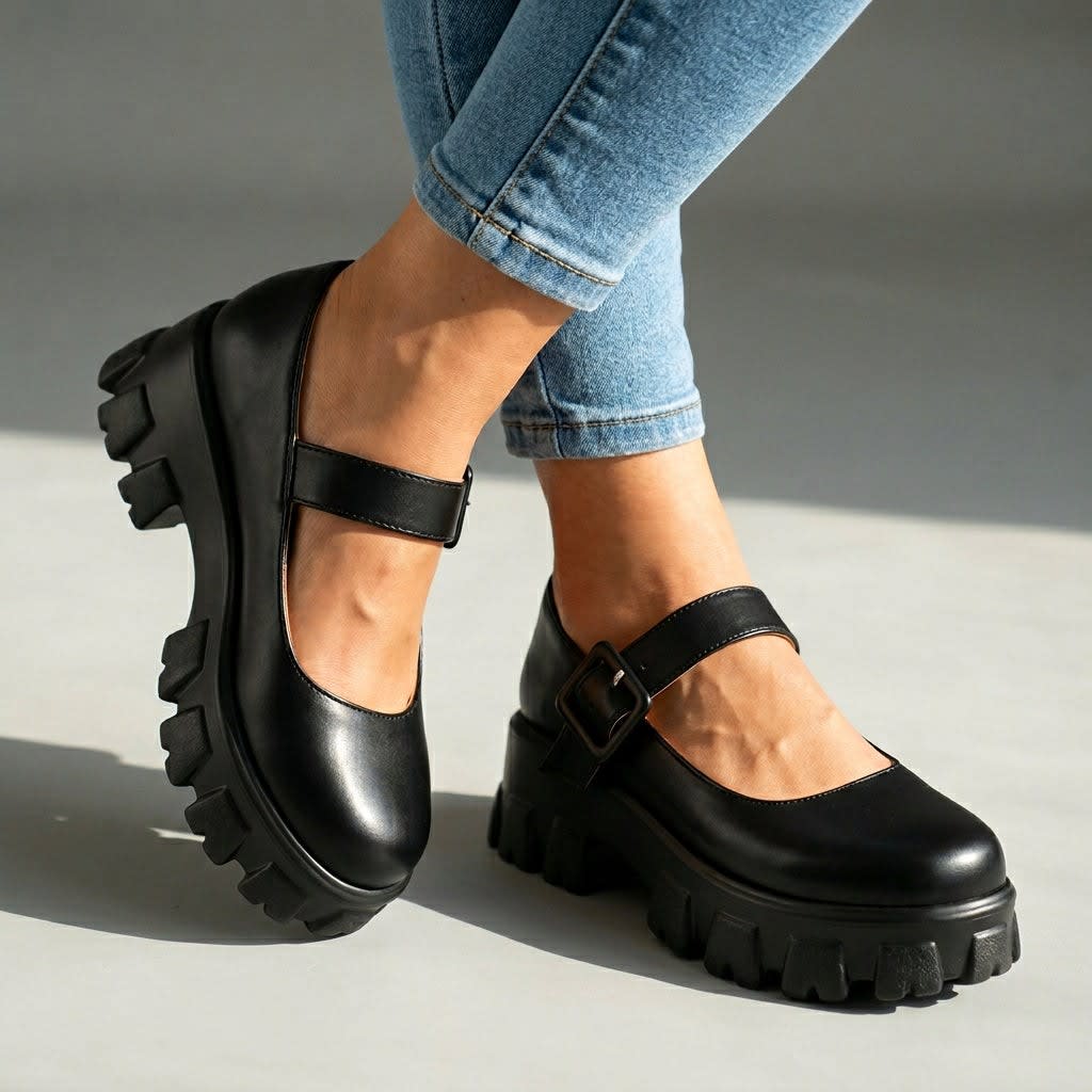 Avalon Chunky Platform Mary Jane Flats_10