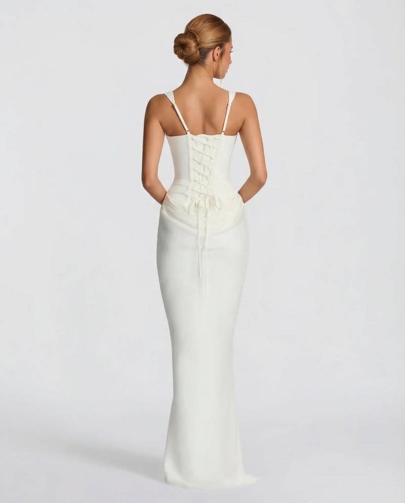 Beatriz Satin Corset Maxi Dress_10