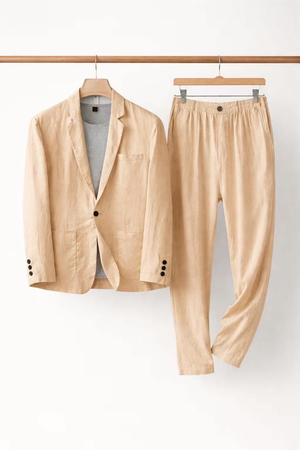 Clifford Linen Relaxed Fit Suit Set_10