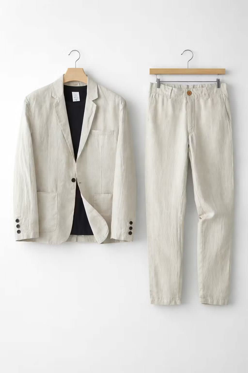Clifford Linen Relaxed Fit Suit Set_2