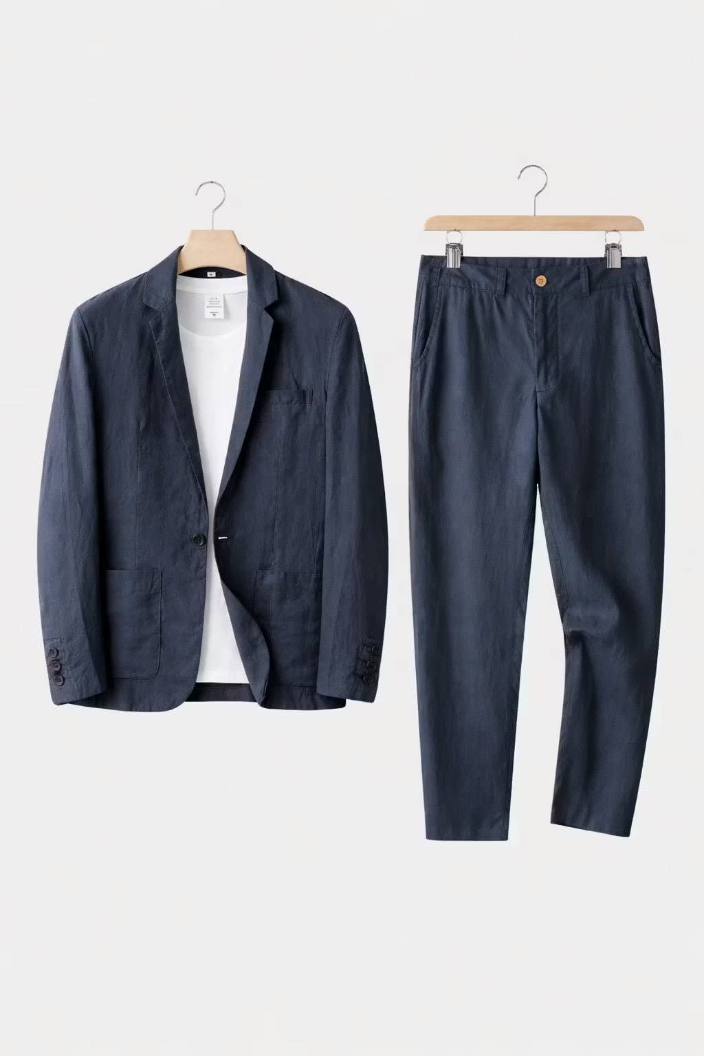 Clifford Linen Relaxed Fit Suit Set_8