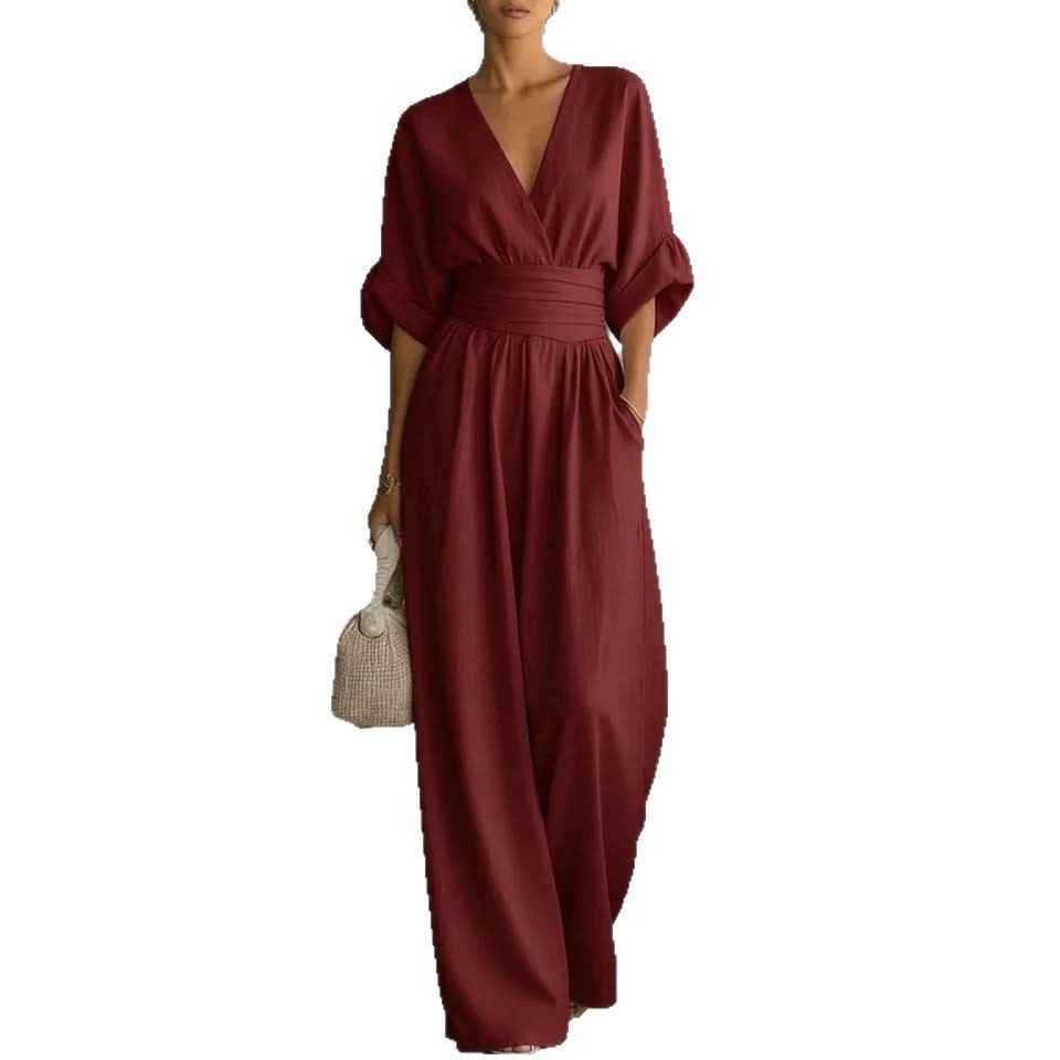 Silvana Linen Wide Leg Jumpsuit_8
