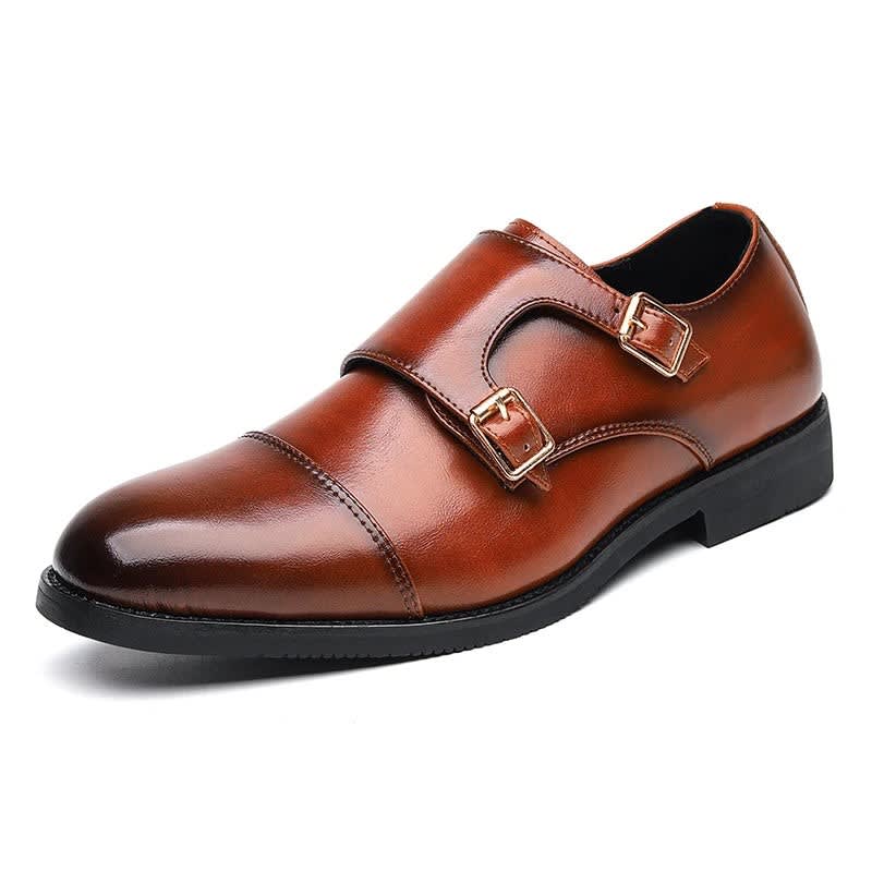 Gary Double Monk Strap Dress Shoes_8