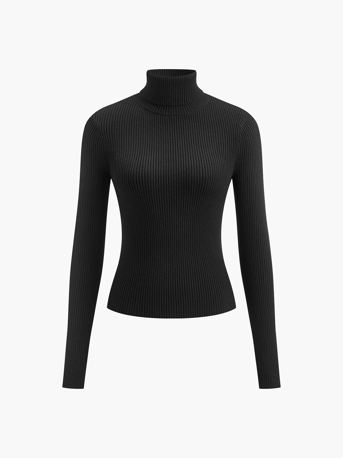 Lyric Ribbed Turtleneck Sweater_8