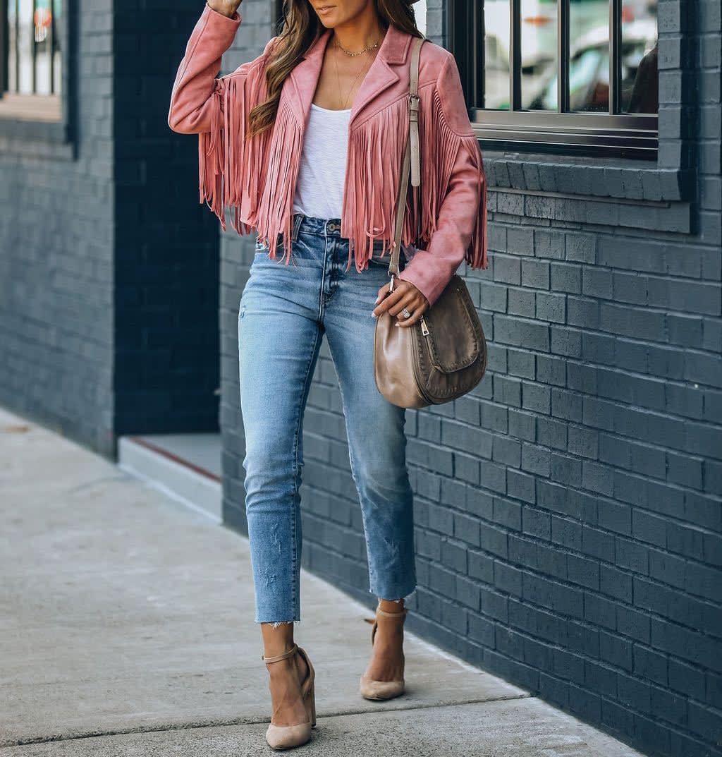 Herminia Faux Suede Fringe Jacket_6
