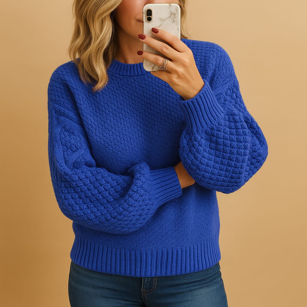 Gudrun Cable Knit Crew Neck Sweater_3