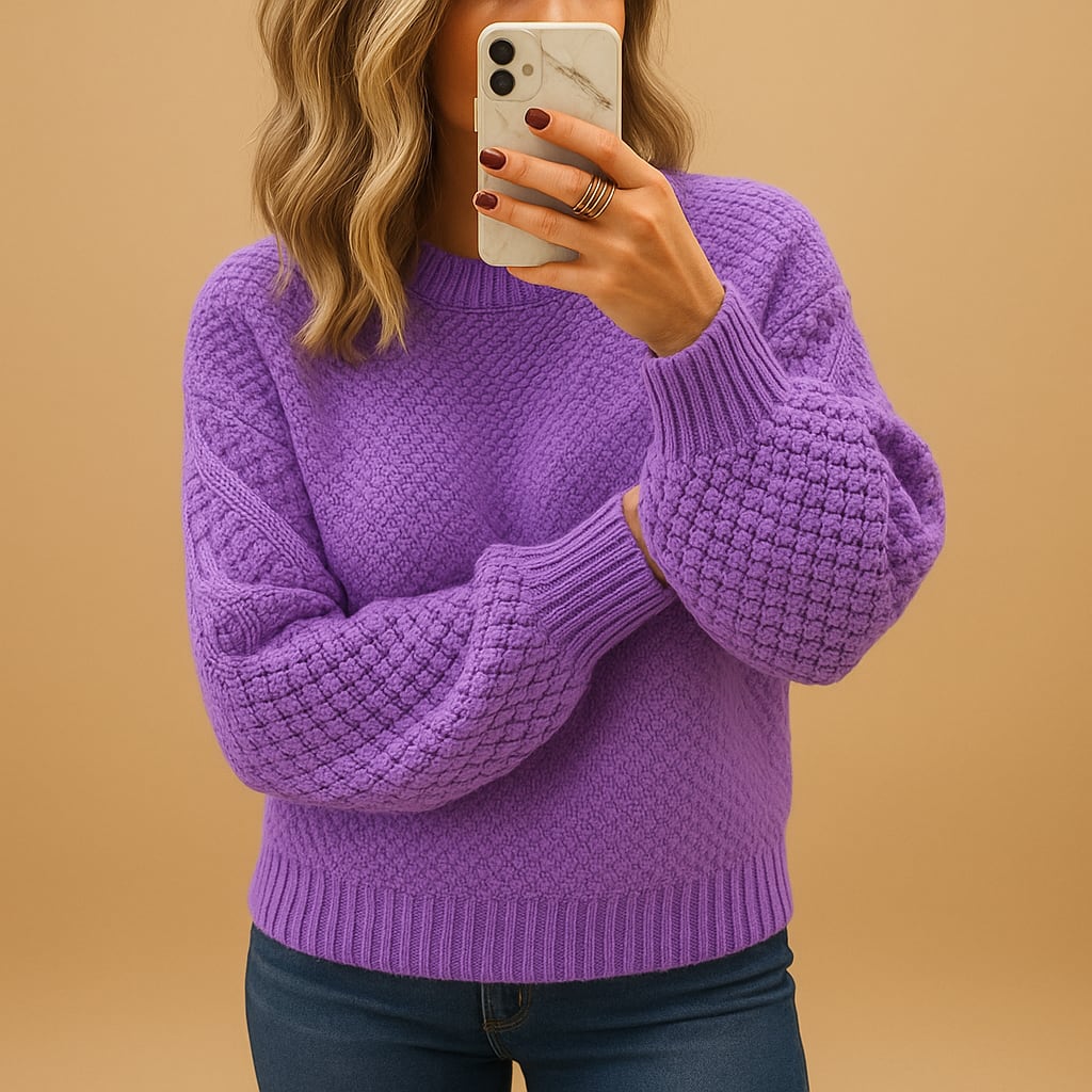 Gudrun Cable Knit Crew Neck Sweater_6
