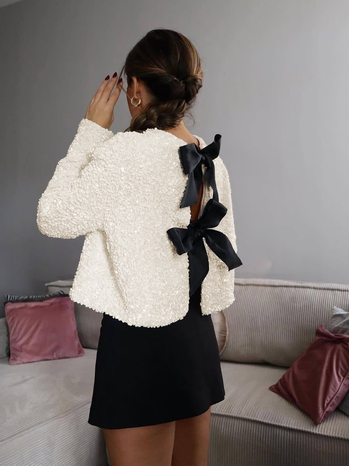 Paisley Cropped Sequin Jacket_2