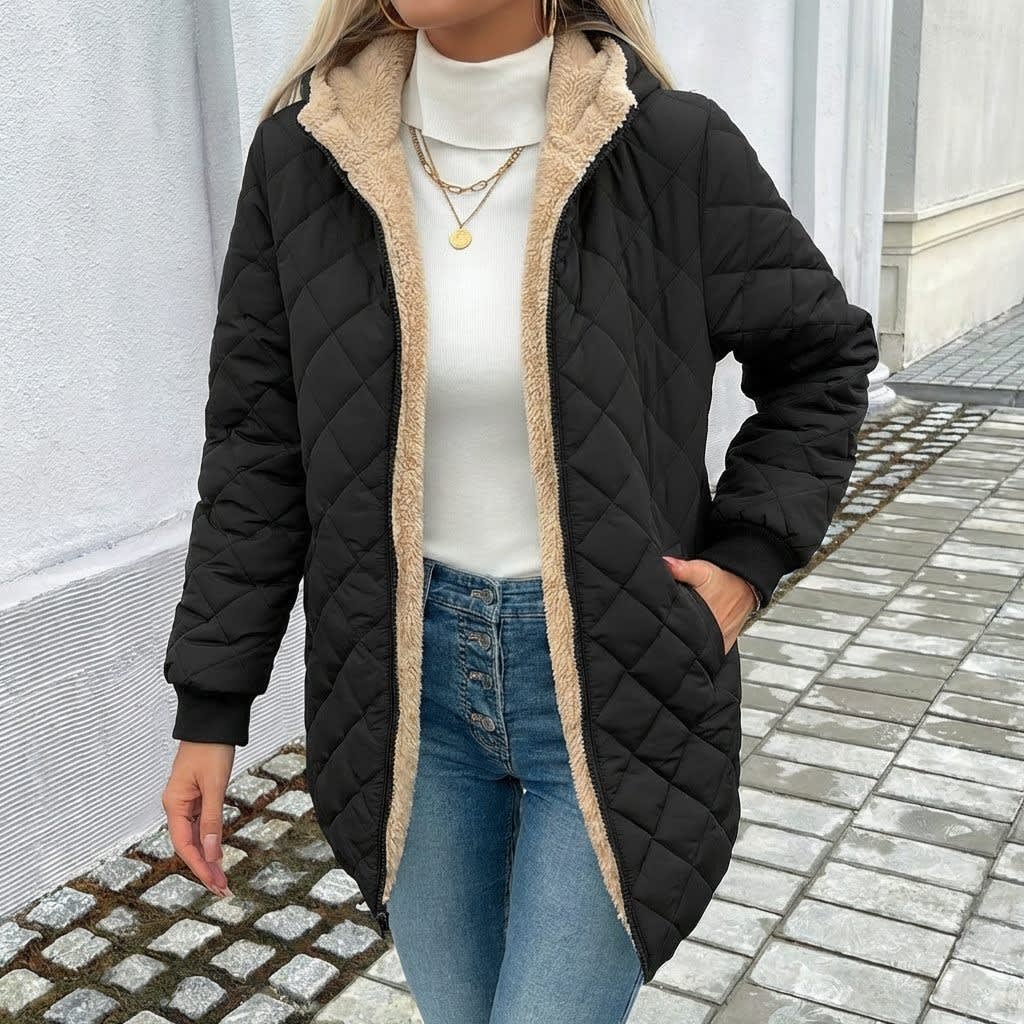 Gianna Fleece Lined Quilted Puffer Coat_2