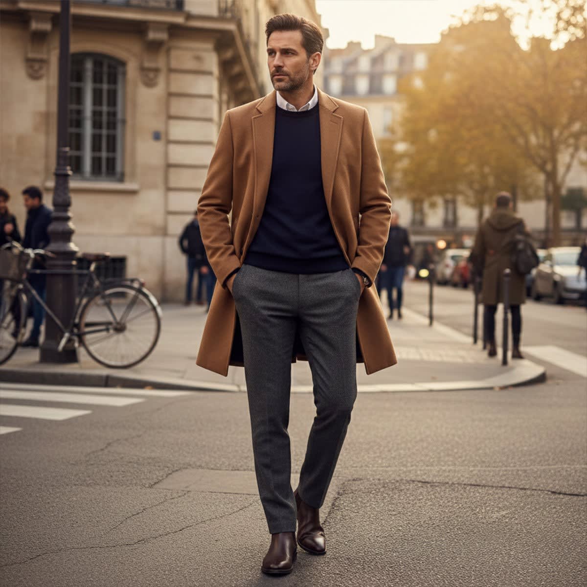 Jeffrey Longline Single Breasted Overcoat_12