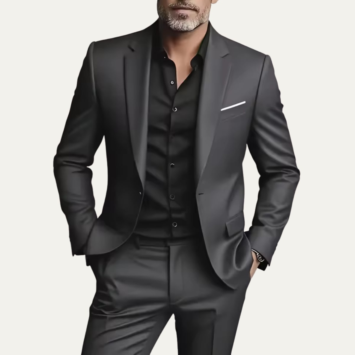 Brad Slim Fit Business Suit_4