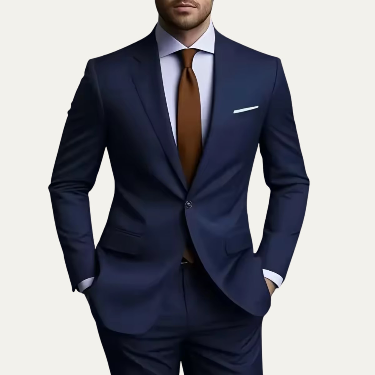 Brad Slim Fit Business Suit_6