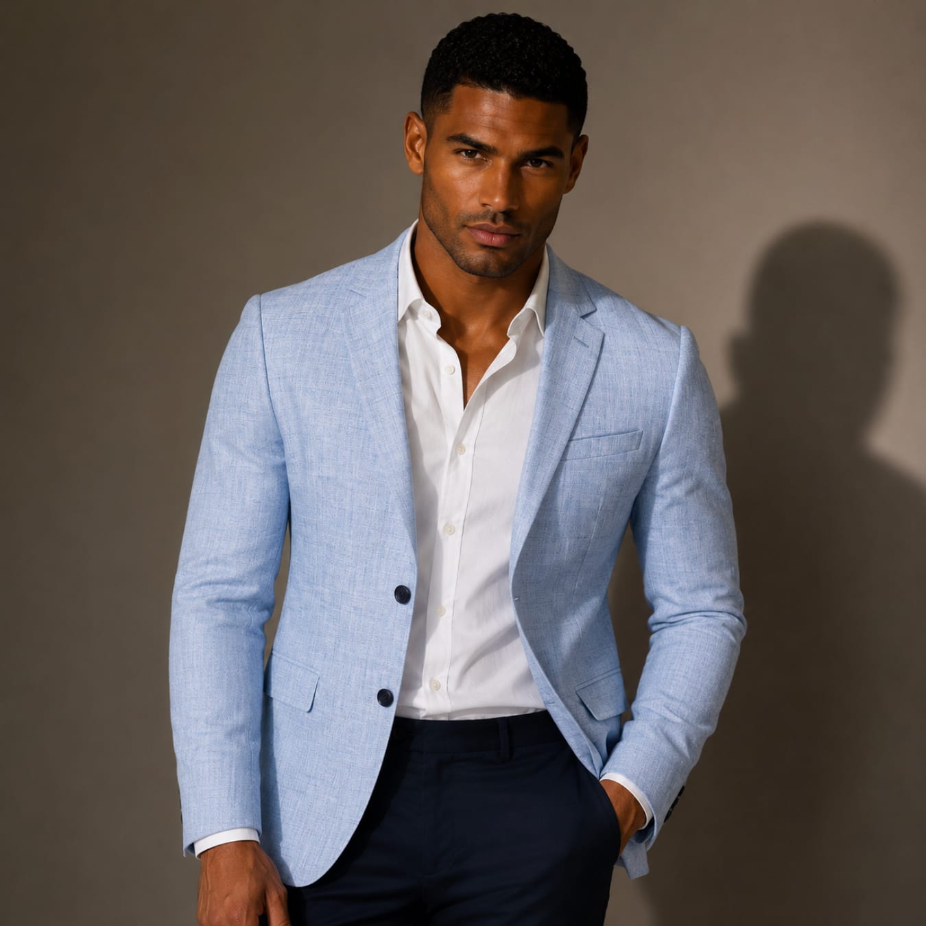 Gideon Slim Fit Single Breasted Blazer_2
