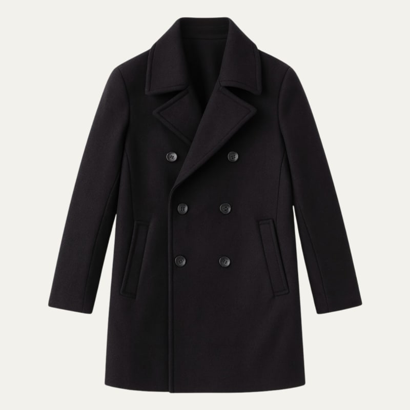 Jaxson Wool Blend Double Breasted Peacoat_1