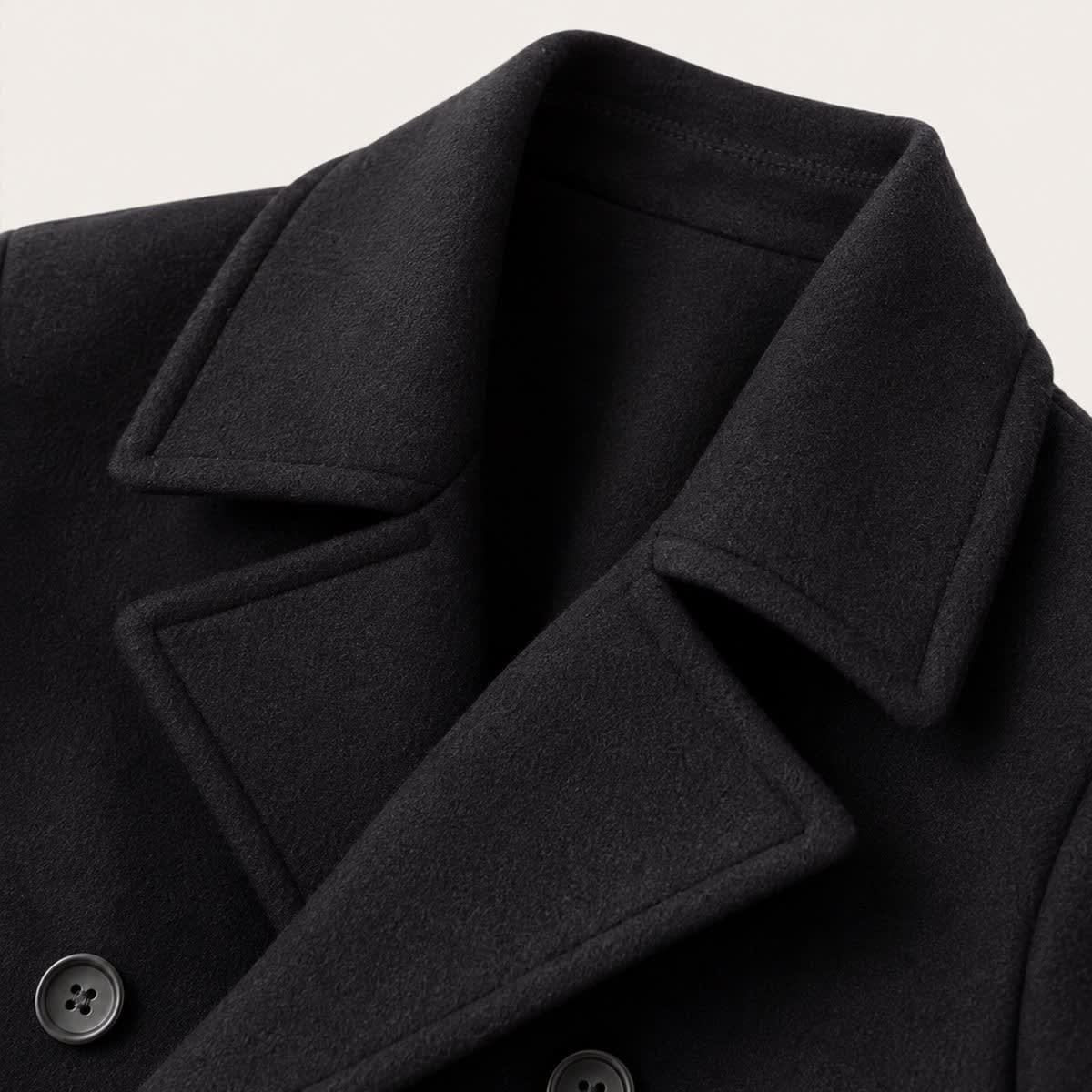 Jaxson Wool Blend Double Breasted Peacoat_3