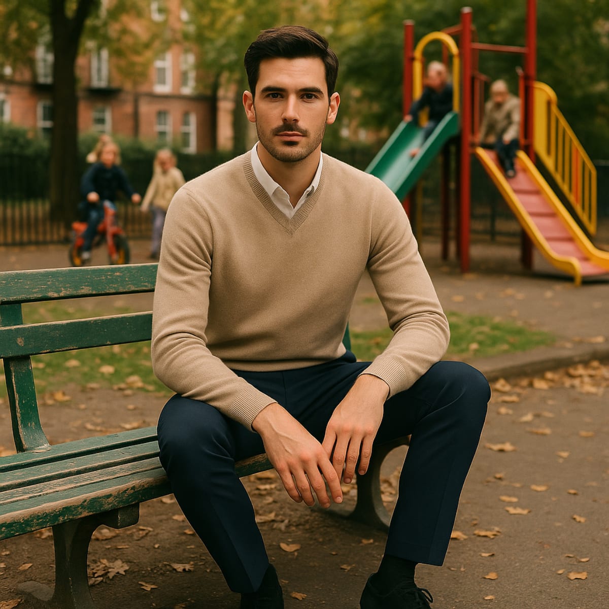 Preston Cashmere V-Neck Sweater_12