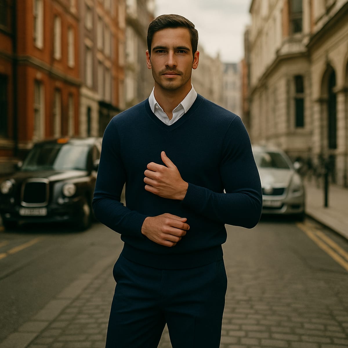 Preston Cashmere V-Neck Sweater_13
