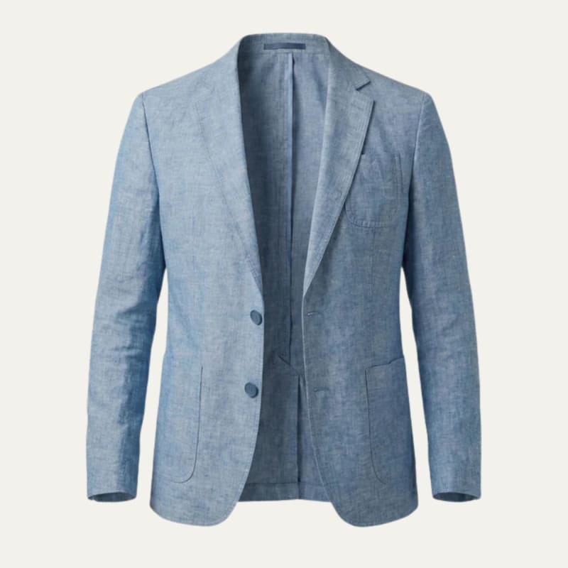 Coleman Unstructured Linen Blazer_1