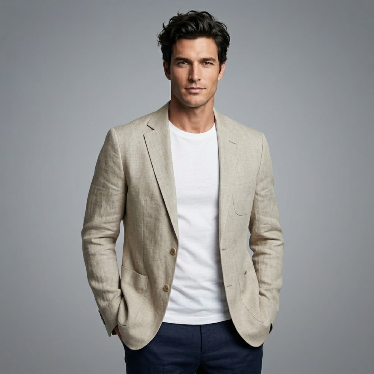 Coleman Unstructured Linen Blazer_4