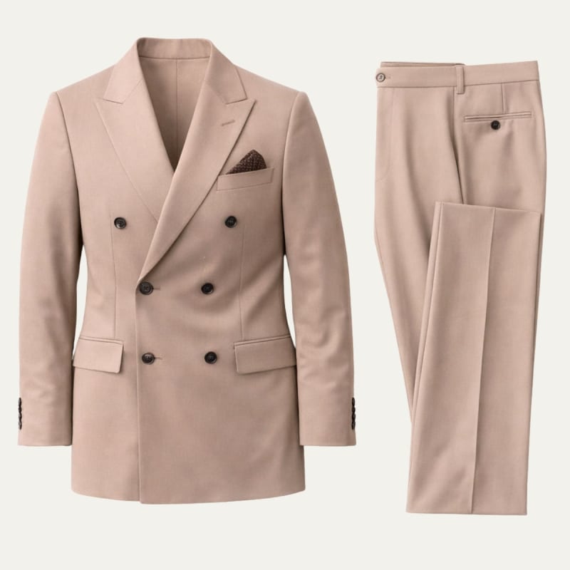 Arnold Double Breasted Tailored Fit Suit_1