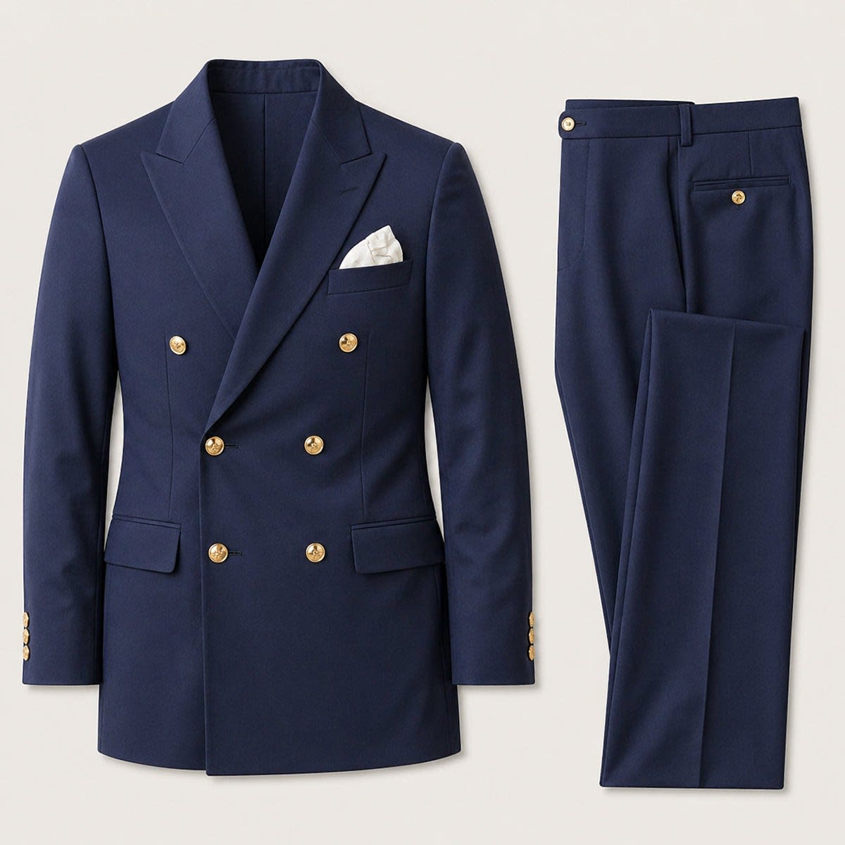 Arnold Double Breasted Tailored Fit Suit_7