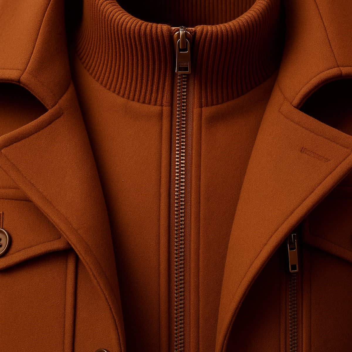 Kaleb Slim Fit Layered Winter Coat_4