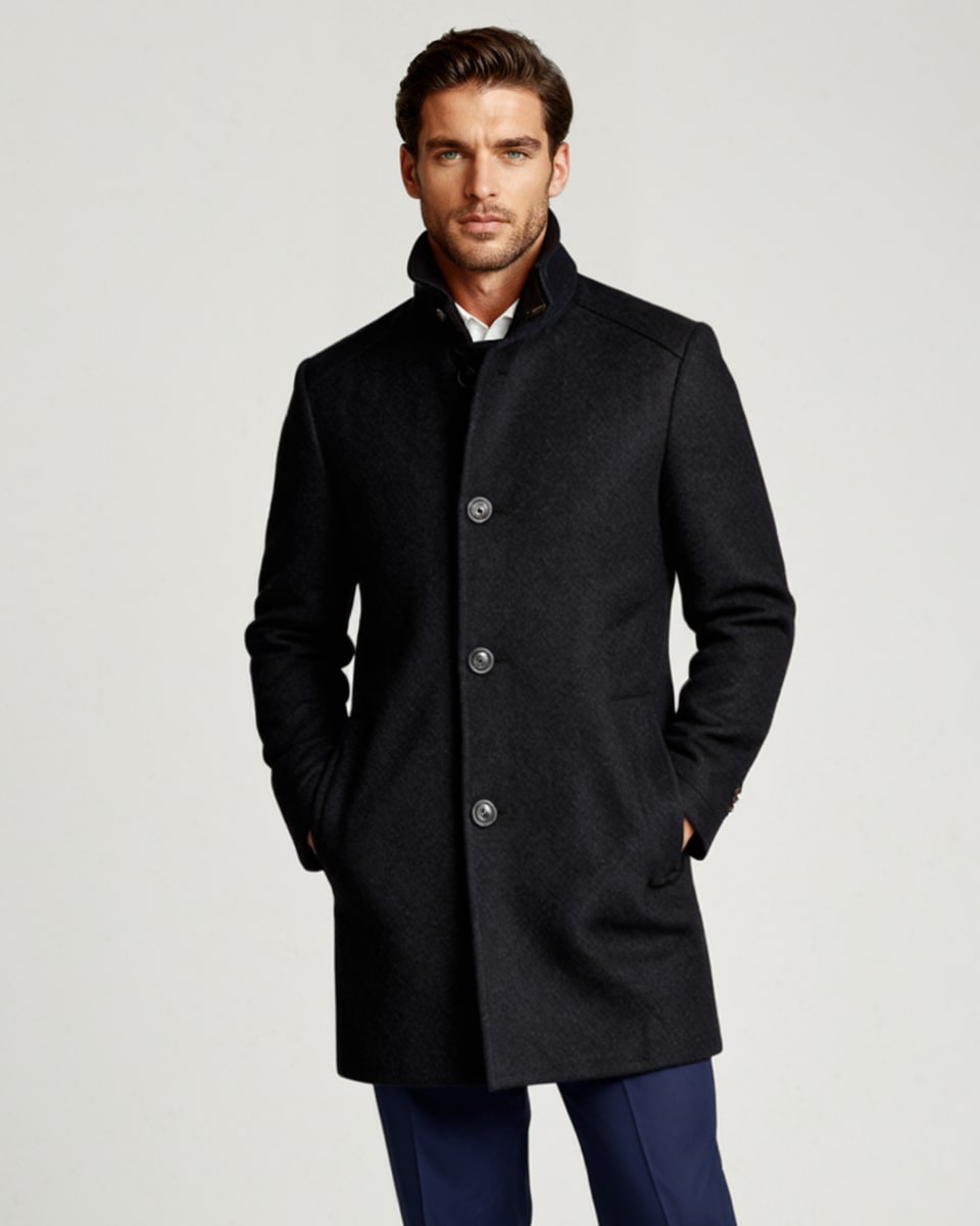Ira Wool Blend Insulated Overcoat_7