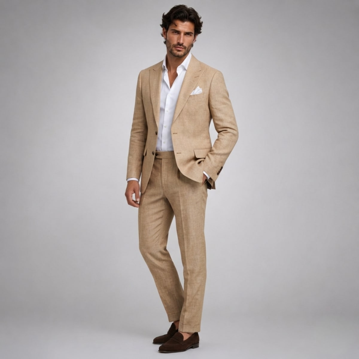 Arturo Linen Blend Slim Fit Suit_6