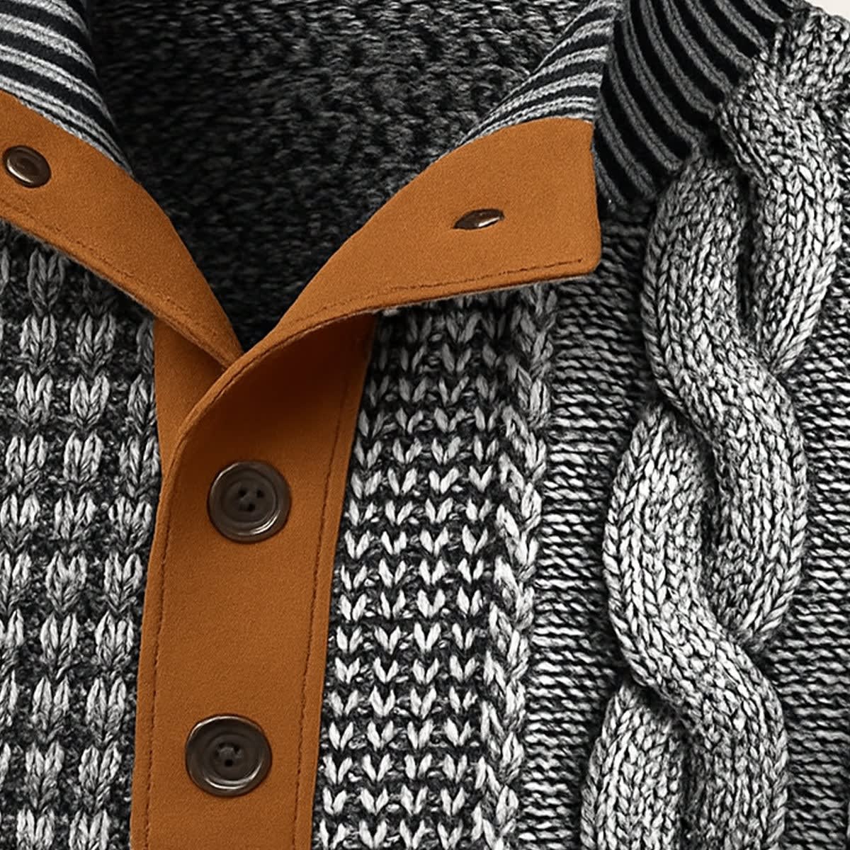 Jeremy Cable Knit Elbow Patch Sweater_6