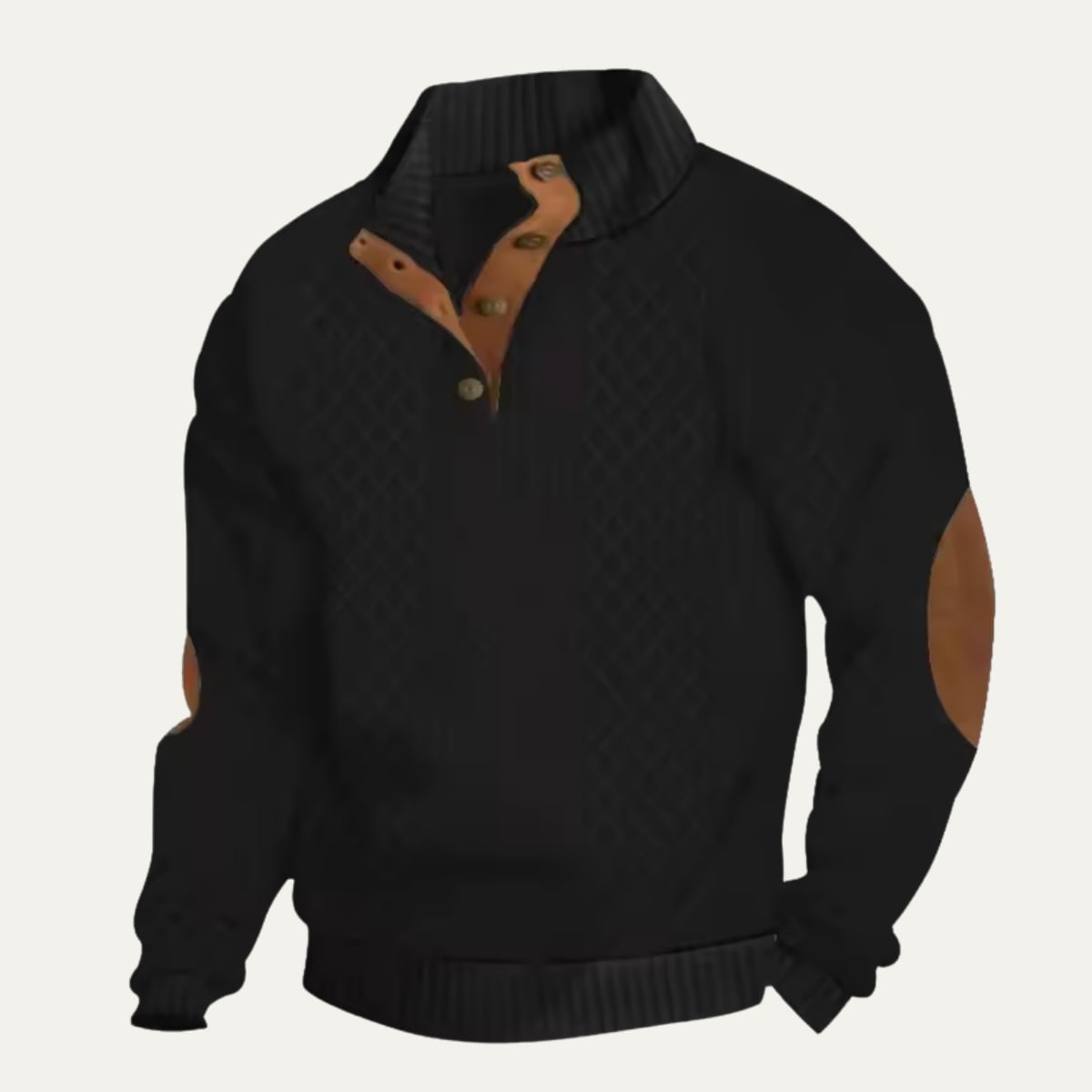 Jeremy Cable Knit Elbow Patch Sweater_9