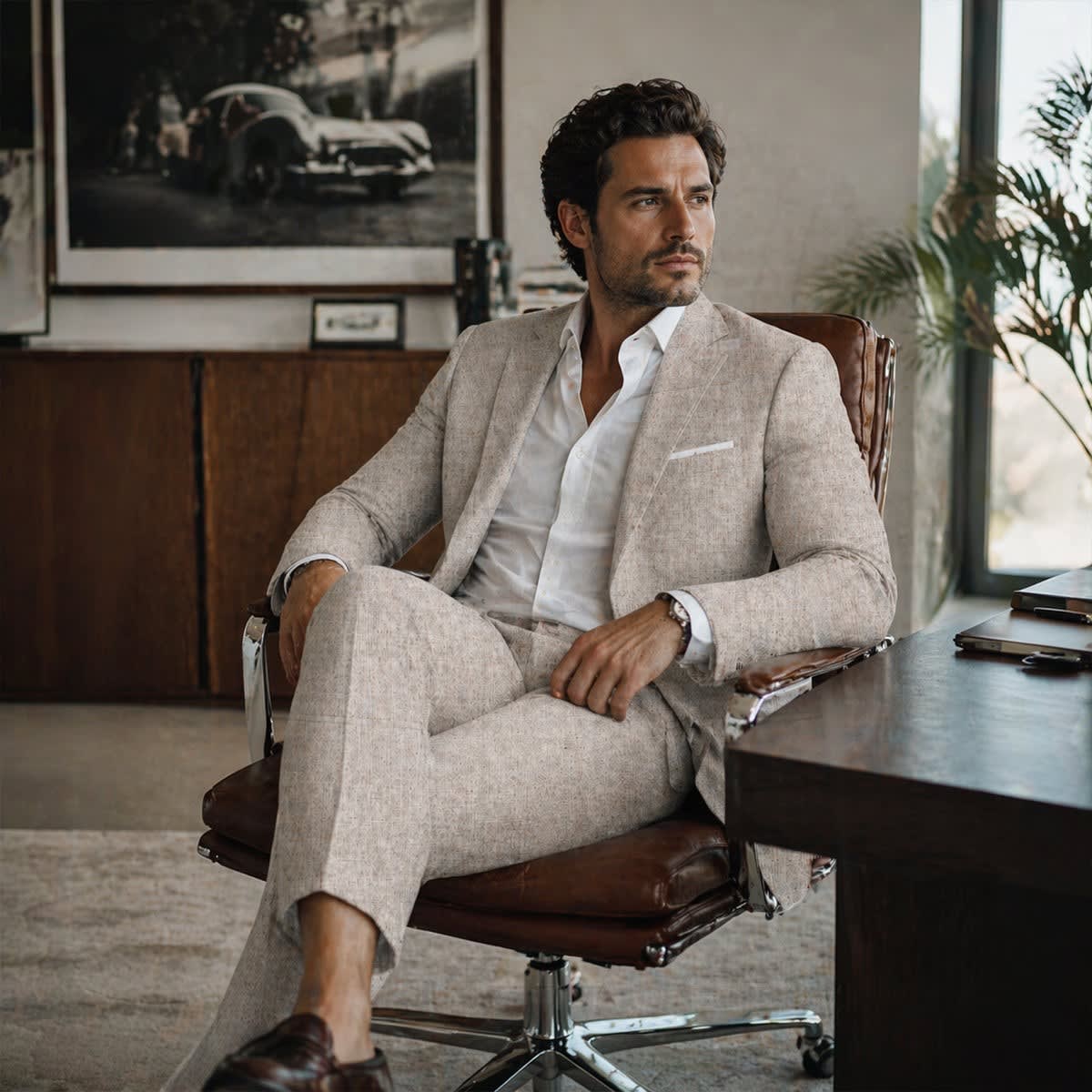 Emory Slim Fit Linen Blazer_10
